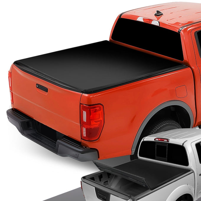 6 ft. Bed Soft Tri-Fold Tonneau Cover<br>19-21 Ford Ranger