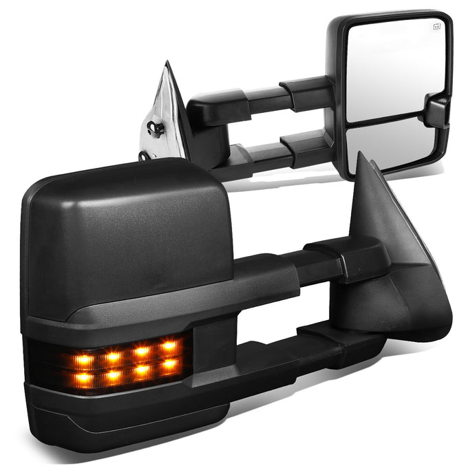 Powered Heated Towing Mirrors (Pair)<br>99-06 Chevy Silverado, GMC Sierra