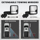 Powered Heated Tow Mirrors w/o Blind Spot Monitoring<br>19-25 Chevy Silverado 1500, 2022 Chevy 1500 LTD