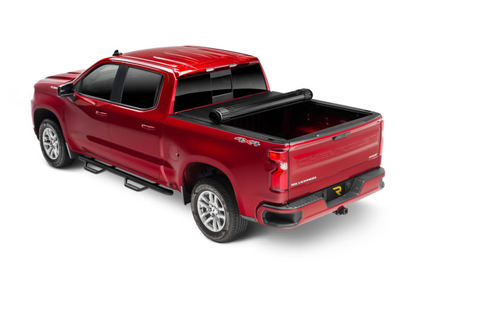 Sentry Roll Up Tonneau Cover -Black <br>19-25 Silverado, Sierra 5.75 ft. Bed