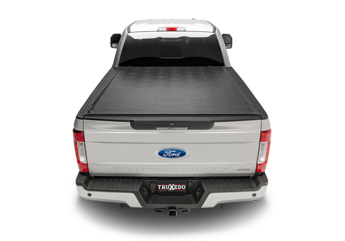 Sentry Roll Up Tonneau Cover -Black <br>17-25 Ford F-250/350/450 8.2 ft. Bed