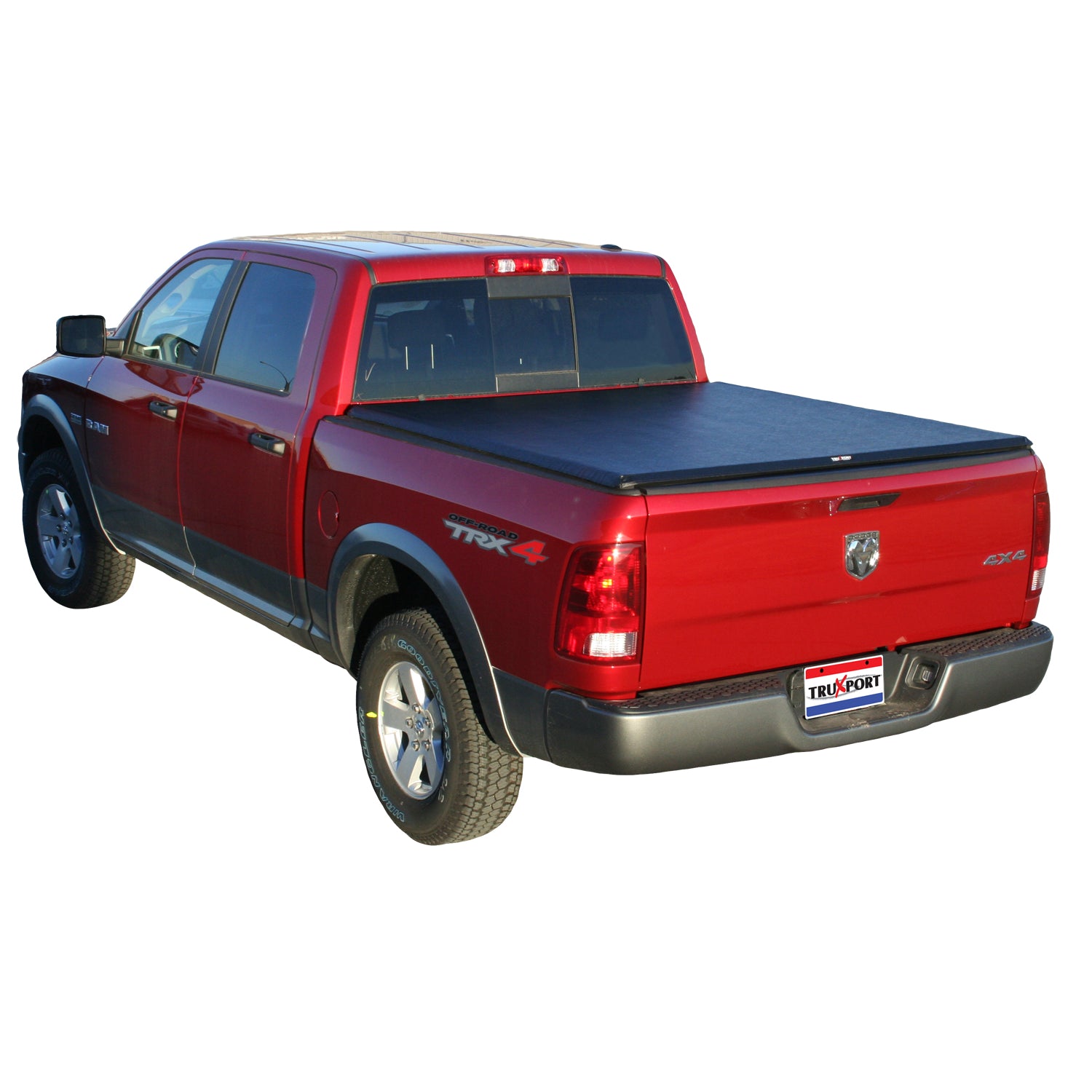 TruXport Roll Up Tonneau Cover -Black <br>09-18 (19-23 Classic) Ram 1500, 10-24 2500, 3500 8 ft. Bed
