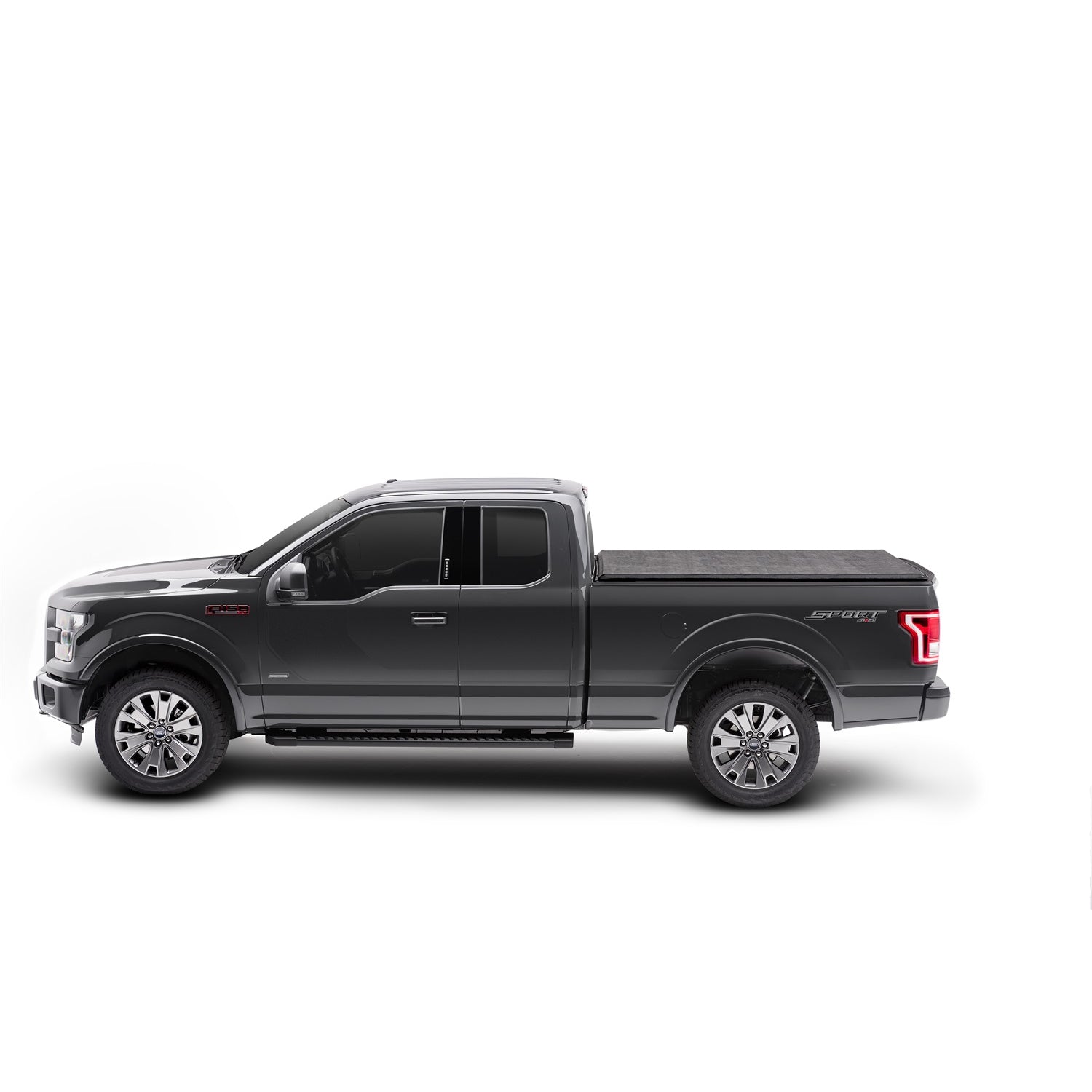 TruXport Roll Up Tonneau Cover -Black <br>97-03 (04 Heritage) Ford F-150 6.5 ft. Bed Styleside