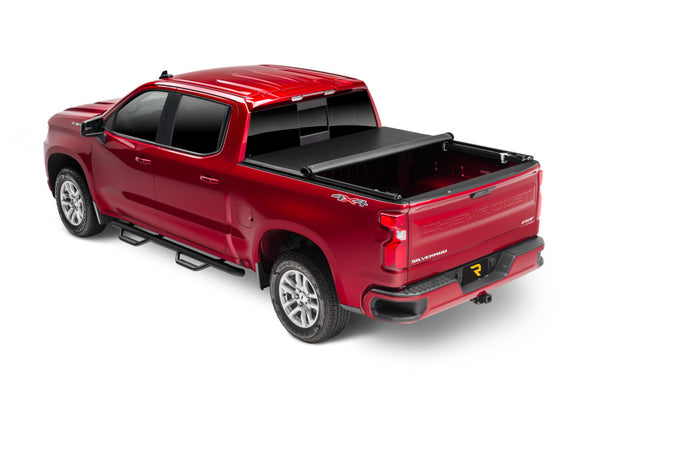 TruXport Roll Up Tonneau Cover -Black <br>19-25 Silverado, Sierra 1500/20-25 2500, 3500 HD 8 ft. Bed