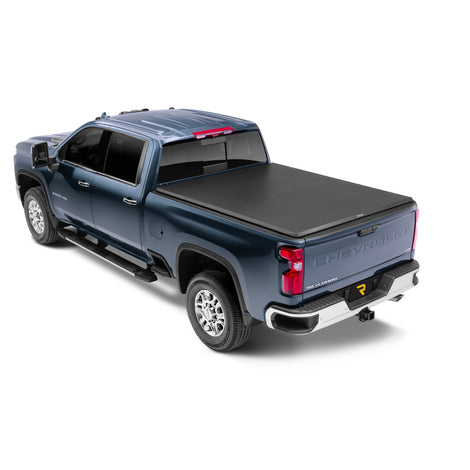 TruXport Roll Up Tonneau Cover -Black <br>20-25 Silverado, Sierra 2500, 3500 HD 6.75 ft. Bed