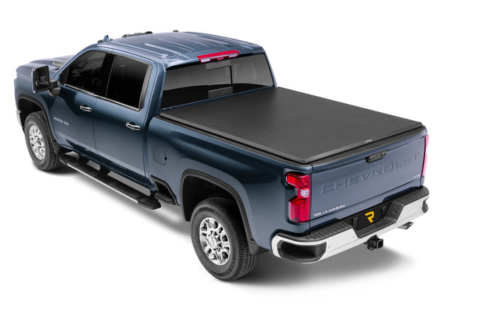TruXport Roll Up Tonneau Cover -Black <br>20-25 Silverado, Sierra 2500, 3500 HD 6.75 ft. Bed