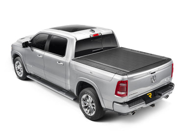 Lo Pro Roll Up Tonneau Cover -Black <br>09-18 (19-24 Classic) Ram 5.5 ft. Bed with RamBox