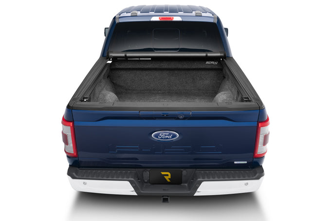 Lo Pro Roll Up Tonneau Cover -Black <br>15-25 Ford F-150 8.2 ft. Bed