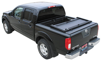 Deuce Soft Folding Tonneau Cover -Black <br>08-15 Nissan Titan 7.25 ft. Bed