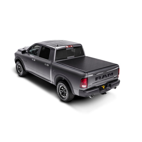 Deuce Soft Folding Tonneau Cover -Black <br>16-20 Nissan Titan 8.2 ft. Bed