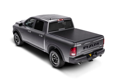 Deuce Soft Folding Tonneau Cover -Black <br>16-20 Nissan Titan 8.2 ft. Bed