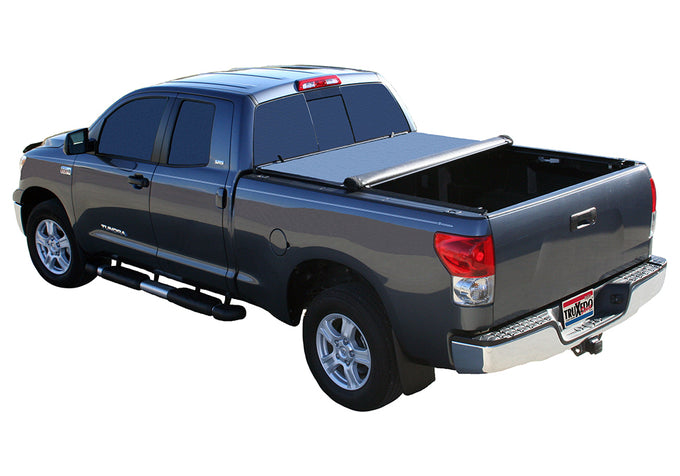 Deuce Soft Folding Tonneau Cover -Black <br>22-25 Toyota Tundra 6.5 ft. Bed