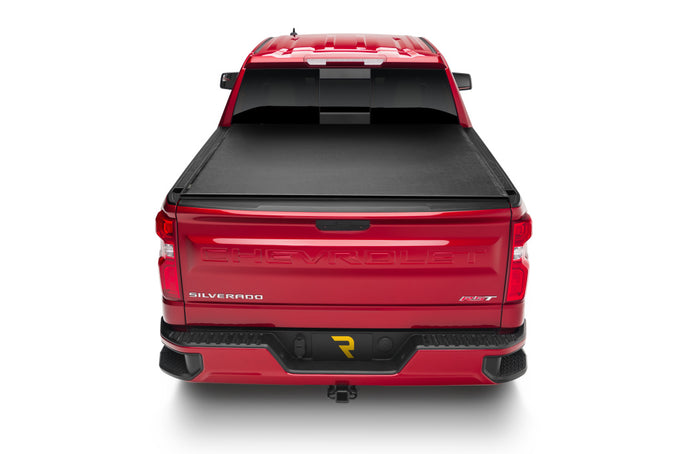 Deuce Soft Folding Tonneau Cover -Black <br>19-25 Silverado, Sierra 5.75 ft. Bed