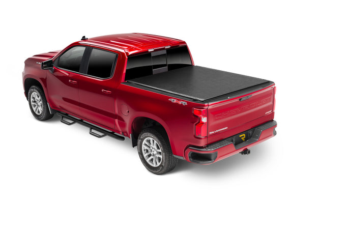 Deuce Soft Folding Tonneau Cover -Black <br>19-25 Silverado, Sierra 1500 6.5 ft. Bed