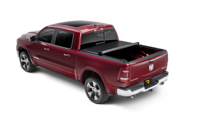 Deuce Soft Folding Tonneau Cover -Black <br>19-25 Ram 1500 6.3 ft. Bed