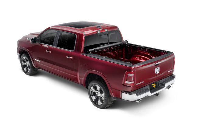Deuce Soft Folding Tonneau Cover -Black <br>19-25 Ram 1500 6.3 ft. Bed