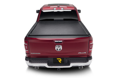 Deuce Soft Folding Tonneau Cover -Black <br>19-25 Ram 1500 6.3 ft. Bed