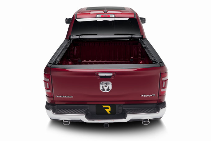 Deuce Soft Folding Tonneau Cover -Black <br>19-25 Ram 1500 6.3 ft. Bed