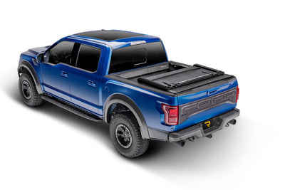 Deuce Soft Folding Tonneau Cover -Black <br>15-25 Ford F-150 6.5 ft. Bed