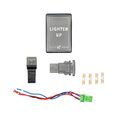 SAE Combo Plug N Play Fog Light Kit - White <br>14-23 Toyota Tundra, 4Runner