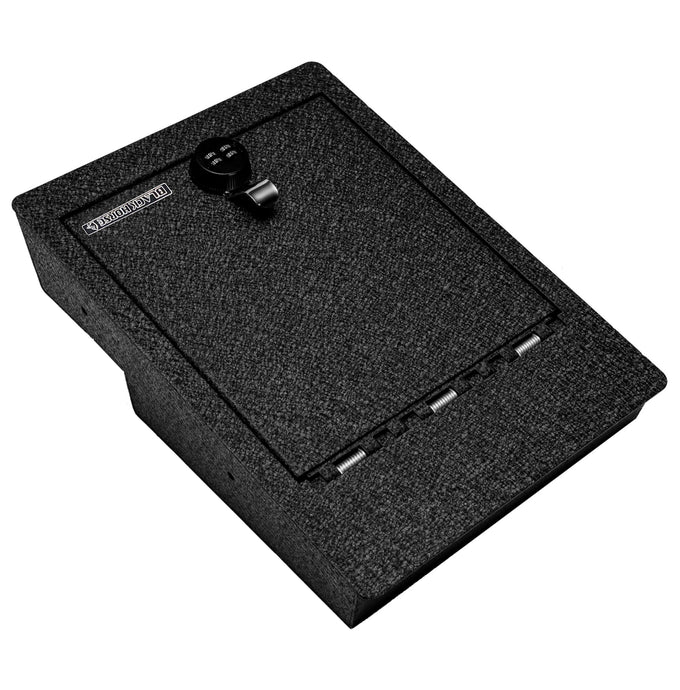 Under Seat Storage Console Safe <br>14-19 Chevy Silverado, GMC Sierra 1500, 15-20 2500 HD, 3500 HD