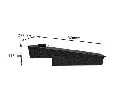 Under Seat Storage Console Safe <br>14-19 Chevy Silverado, GMC Sierra 1500, 15-20 2500 HD, 3500 HD