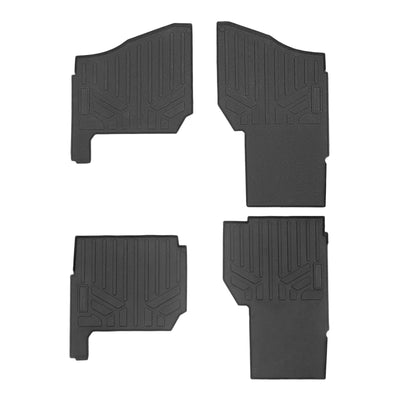 Floor Mats 2 Row Liner Set <br> 18-21 Polaris Ranger XP 1000