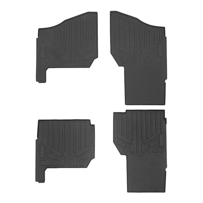 Floor Mats 2 Row Liner Set <br> 18-21 Polaris Ranger XP 1000