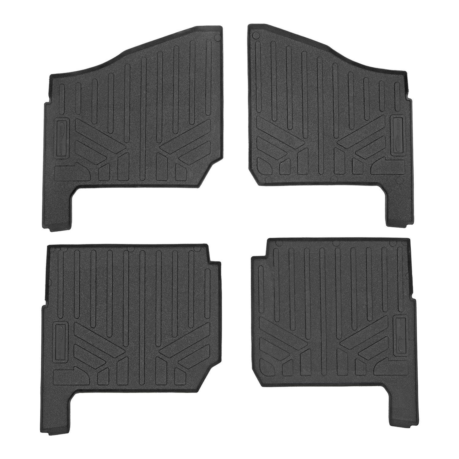 Floor Mats 2 Row Liner Set <br> 19-21 Polaris Ranger 1000