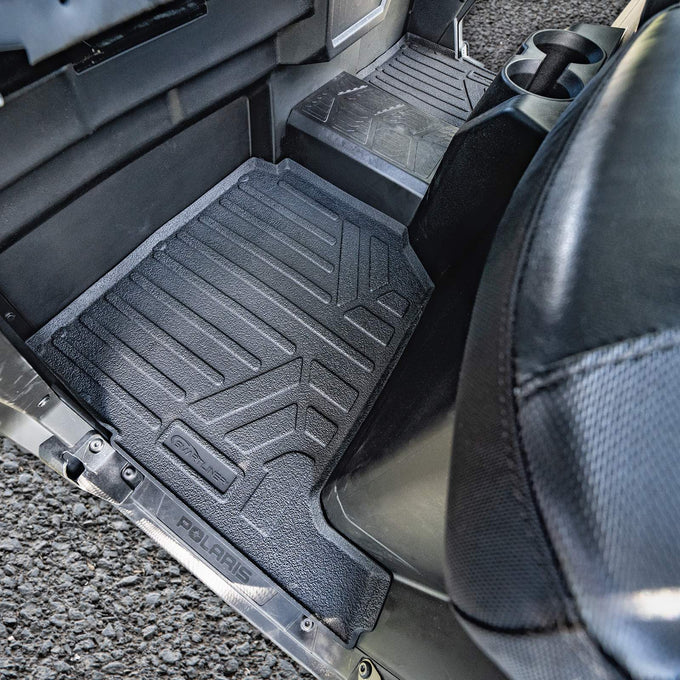 Floor Mats 2 Row Liner Set <br> 19-21 Polaris Ranger 1000