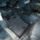 2 Row Rugged Rubber Floor Liner Set <br> 19-23 Polaris RZR XP 4 1000