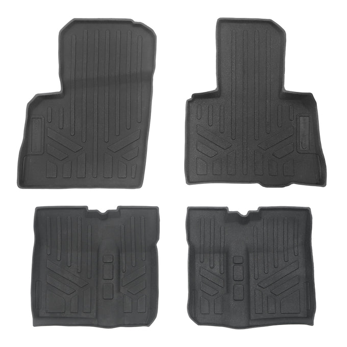 2 Row Rugged Rubber Floor Liner Set <br> 20-24 Polaris RZR