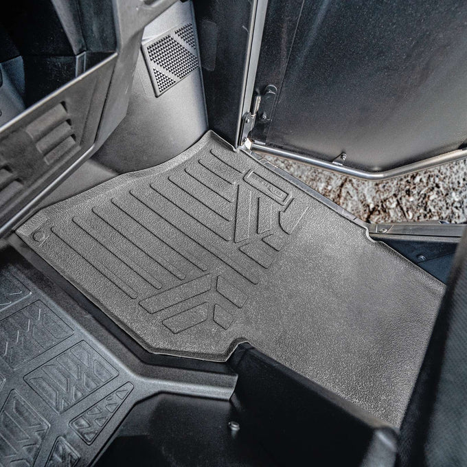 2 Row Rubber Floor Liners & Bed Mat Liner Set <br> 19-21 Polaris Ranger XP 1000