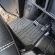 2 Row Rubber Floor Liners & Bed Mat Liner Set <br> 19-21 Polaris Ranger XP 1000