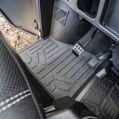 2 Row Rubber Floor Liners & Bed Mat Liner Set <br> 19-21 Polaris Ranger XP 1000