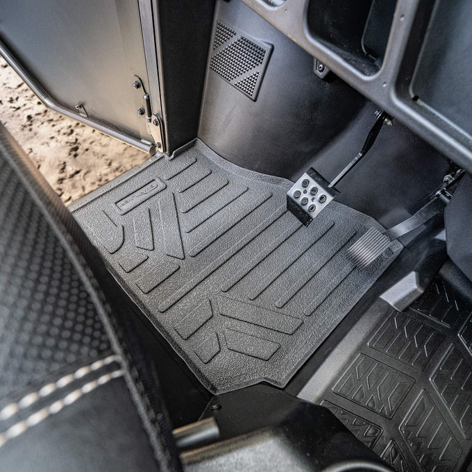 2 Row Rubber Floor Liners & Bed Mat Liner Set <br> 19-21 Polaris Ranger XP 1000