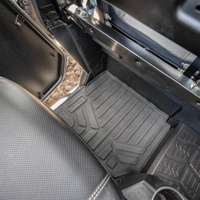 2 Row Rubber Floor Liners & Bed Mat Liner Set <br> 19-21 Polaris Ranger XP 1000
