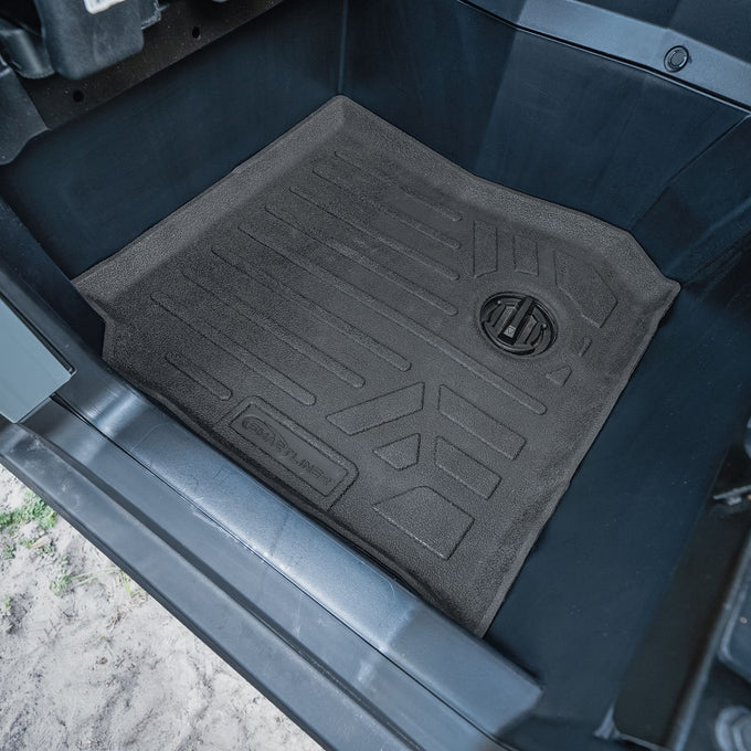 2 Row Floor Liner & Rubber Bed Mat Liner Set <br> 19-23 Polaris General XP 1000