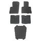 2 Row & Cargo Bed Rugged Rubber Floor Liner Set <br> 20-24 Polaris RZR Turbo / Pro XP