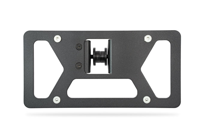 Clevis Mounted Front License Plate Bracket<br> Fits Universal
