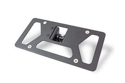 Clevis Mounted Front License Plate Bracket<br> Fits Universal