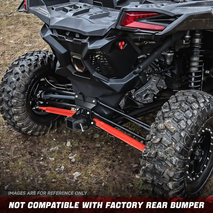 Heavy-Duty Steel 2in. UTV Rear Receiver Tow Trailer Hitch <br>17-23 Can-Am Maverick
