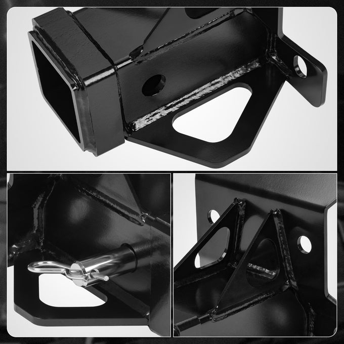 Heavy-Duty Steel 2in. UTV Rear Receiver Tow Trailer Hitch <br>17-23 Can-Am Maverick