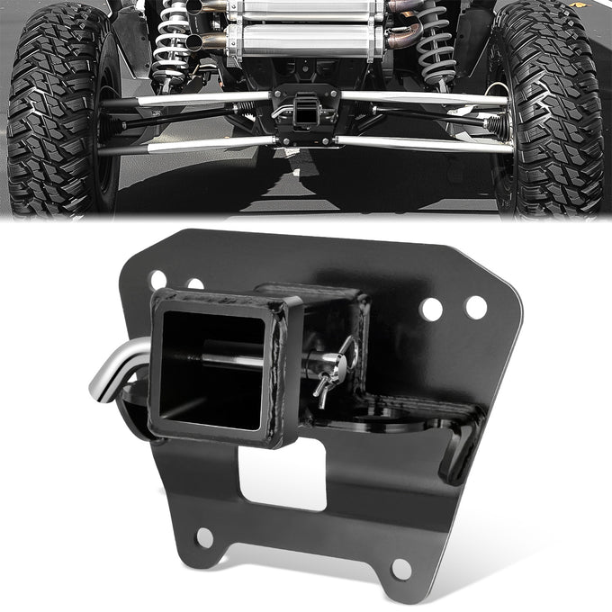 2 in. Tow Hitch Receiver w/Hitch Pin & Clip <br> 14-23 Polaris RZR XP 1000, Turbo, 4 XP 1000, Turbo