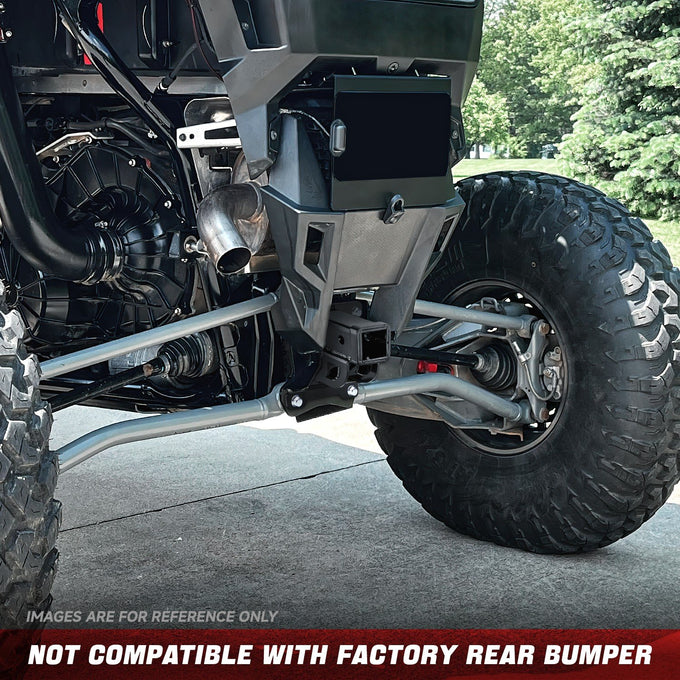 Heavy-Duty Steel 2in. UTV Rear Receiver Tow Hitch <br>20-25 Polaris RZR Pro XP 4