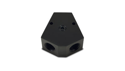 Y-Block Adapter with 1/8in. NPT Port<br>Single 1/2in. NPT, Dual 1/2in. NPT