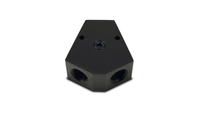 Y-Block Adapter with 1/8in. NPT Port<br>Single 1/2in. NPT, Dual 1/2in. NPT