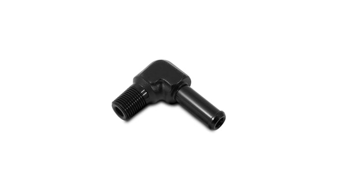 Male NPT to Hose Barb Adapter 90 Degree<br>NPT 3/8in. Hose 1/2in.