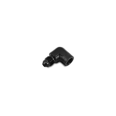 90 Degree Male AN to Female NPT Adapter<br>AN Size -4 NPT Size 1/8in.