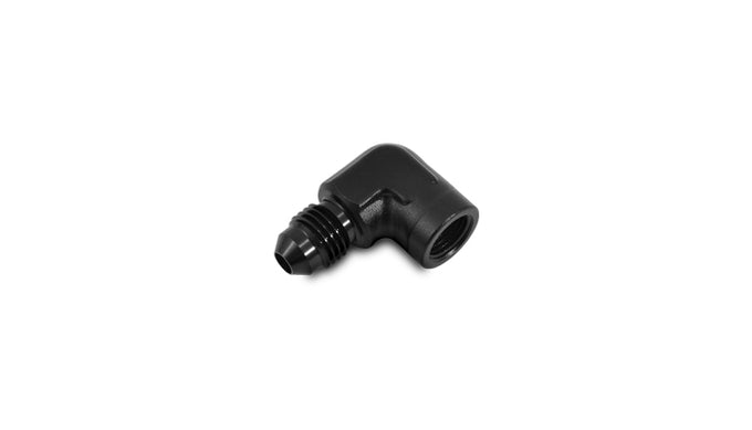 90 Degree Male AN to Female NPT Adapter<br>AN Size -4 NPT Size 1/8in.